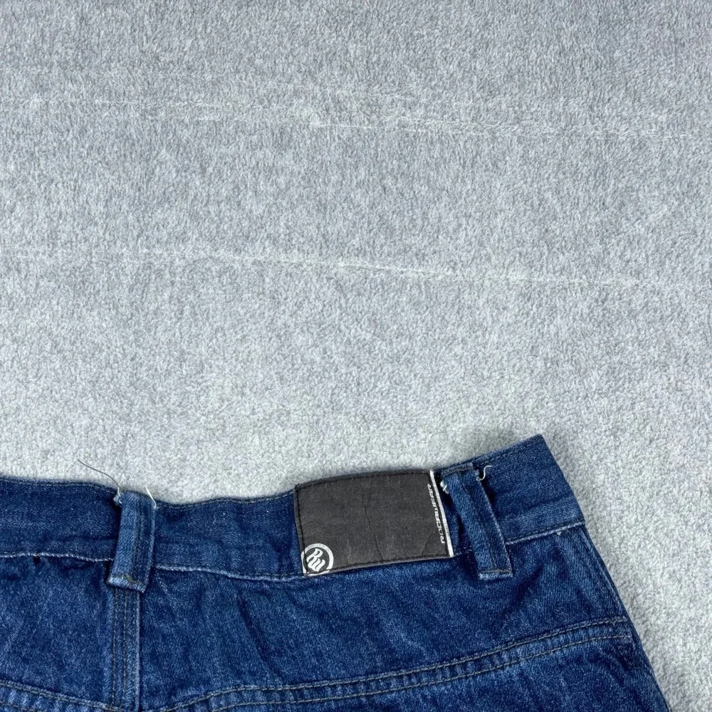 Vintage Rocawear Jeans Mens 32x29 Blue Dark Wash‎ Cotton Classic Baggy Y2K